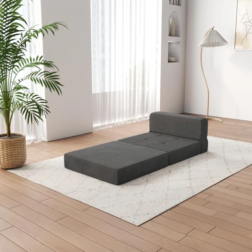 Miniatura 8 de ZeeFu Sofá cama plegable – Futón de espuma viscoelástica, cama convertible para sala de estar/dormitorio/invitados/oficina/caravanas/estudio