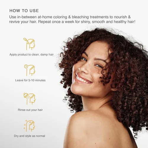 Miniatura 4 de Tratamiento nutritivo de mascarilla capilar pH Plex, fortalece el cabello entre la coloración y el blanqueo, resultados de calidad de salón en casa