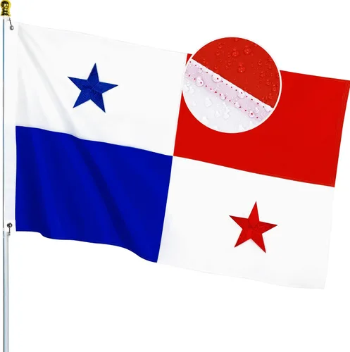 Miniatura 13 de Bandera de México de 3 x 5 pies para exteriores, nailon resistente, rayas cosidas, a prueba de decoloración, de larga duración, bandera nacional