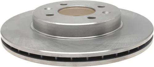 ACDelco Rotor de freno delantero plateado 18A367A | GM 19261769 Rotores de freno para Acura RDX, EL, Integra, City, Honda Civic, Civic del Sol, Fit,