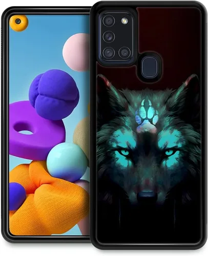 Miniatura 45 de CARLOCA Funda compatible con iPhone 13 Pro, diseño gráfico de identidad negra espiritual lobo, a prueba de golpes, antiarañazos, para iPhone 13 Pro
