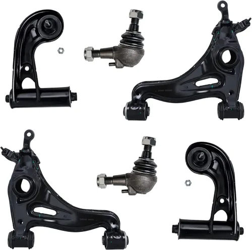 Miniatura 84 de Detroit Axle - Kit de extremo delantero para Chrysler 300 Dodge Charger Challenger 2011-2023, 2 brazos de control inferiores traseros 2 varillas