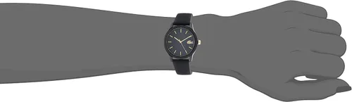Miniatura 4 de Lacoste 2001064 - Correa de silicona negra para mujer 12 12 pulgadas esfera negra