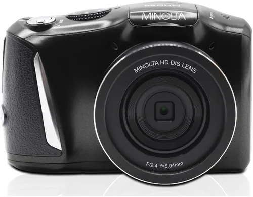 Miniatura 10 de Minolta Cámara digital de 48 MP: video 4K Ultra HD, zoom digital 16X, pantalla LCD de 3.0 pulgadas, antivibración, lapso de tiempo, detección Azul