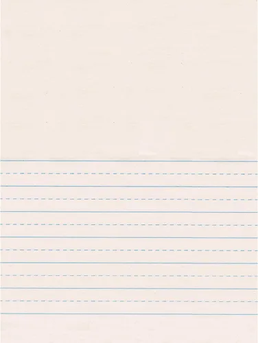 Miniatura 5 de Pacon 2656 Papel de escritura a mano de papel periódico, Historia con imágenes, 7/8" x 7/16" x 7/16" rayado 9" x 12", rayado corto, 500 hojas