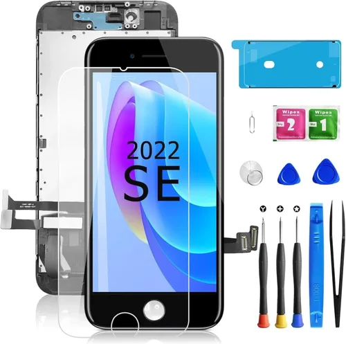 Miniatura 14 de para iPhone 8/SE2020 de 2ª generación, reemplazo de pantalla negra de 4.7 pulgadas, pantalla LCD táctil 3D, digitalizador de pantalla frontal