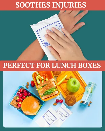 Miniatura 6 de Idaho Jones Bolsa de hielo de leche materna para almacenamiento de biberones, lactancia, congelador y bolsa enfriadora de leche Bolsas de hielo