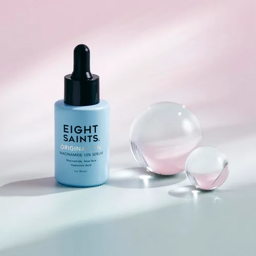 Miniatura 5 de Eight Saints Original Cin, Suero de Niacinamida al 10% para el Rostro Antienvejecimiento, Natural y Orgánico, Suero Facial para Reducir Líneas