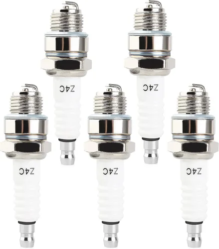 Miniatura 9 de Bujía Z4C para 49 cc, 50 cc, 66 cc, 70 cc, 80 cc, 2 tiempos, motor motorizado, ciclomotor, scooter, Yamaha, JOG50, 90, ZX50, DIO50, Suzuki, AG100