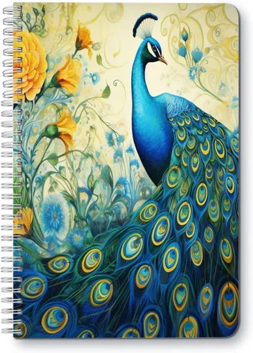 Miniatura 20 de Cuaderno de espiral, doble alambre en espiral, diario de composición escolar, suministros para la escuela y la oficina, 100 páginas, 5.71 x 8.26