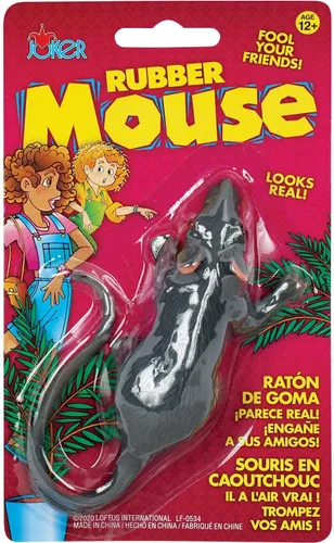Miniatura 3 de 2 novedosos ratones de goma falsos de aspecto real - Halloween