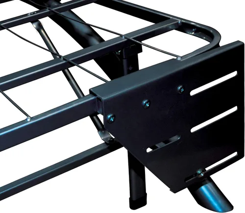 Miniatura 3 de Boyd Sleep Accesorio de marco de cama con plataforma elevada: soportes de cabecero/estribo, negro, juego de 2, talla única (BBSMBRACK)