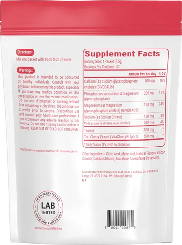 Miniatura 6 de PEScience Versalyte - Paquetes de hidratación de electrolitos, polvo de electrolitos sin azúcar con magnesio, taurina, antioxidantes