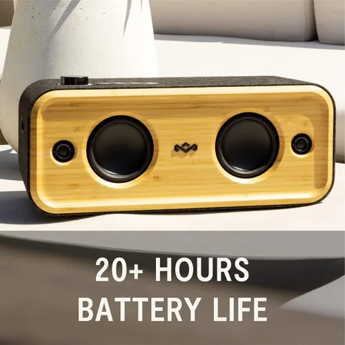 Miniatura 2 de House of Marley Get Together 2 XL: Altavoz portátil para fiestas con conectividad Bluetooth inalámbrica, 20 horas de tiempo de reproducción