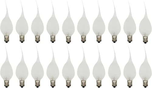Miniatura 8 de Creative Hobbies® Bombillas eléctricas de silicona sumergidas, estilo campestre, 7 vatios, en caja individual, paquete al por mayor de 10 bombillas