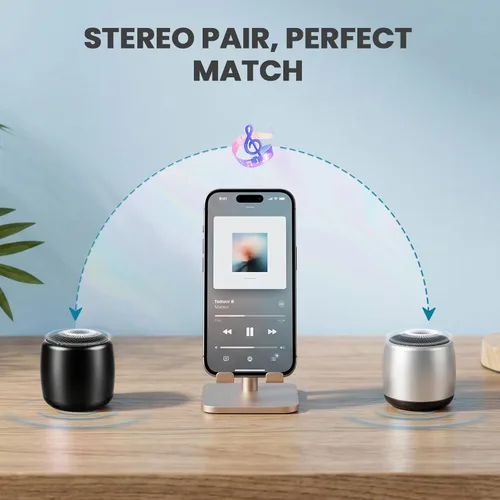 Miniatura 2 de El mejor mini altavoz Bluetooth portátil con sonido HD y graves I Los altavoces inalámbricos Bluetooth más pequeños para teléfono/PC/tableta I foto