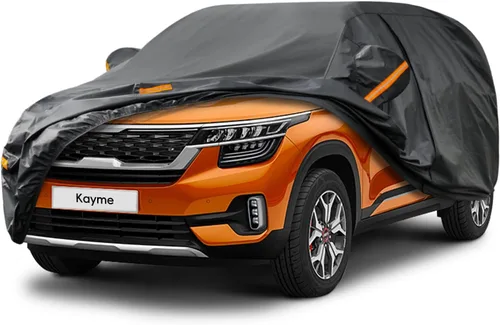 Miniatura 49 de Kayme - Cubierta completa impermeable de 7 capas para Honda Civic Sedán/Coupé (1991-2024), apta para todo clima, protección p/exteriores contra