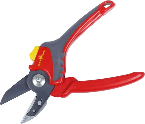 Miniatura 12 de Wolf-Garten RS2500 - Tijeras de podar yunque (11.4 x 1.5 x 1.1 in), color rojo