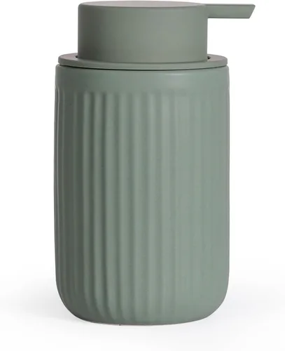 Miniatura 8 de INGOFIN Dispensador de Jabón Espumoso Cerámico - Dispensador de Jabón de Mano de 12oz Espumoso para Baño, Dispensador de Platos Moderno y Recargable