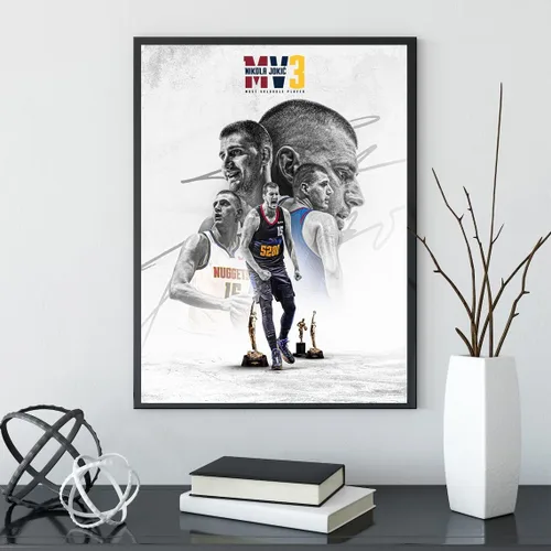 Miniatura 42 de Póster firmado de la superestrella de baloncesto Victor Wembanyama para niños, para la habitación de los fanáticos, decoración de pared, pósteres