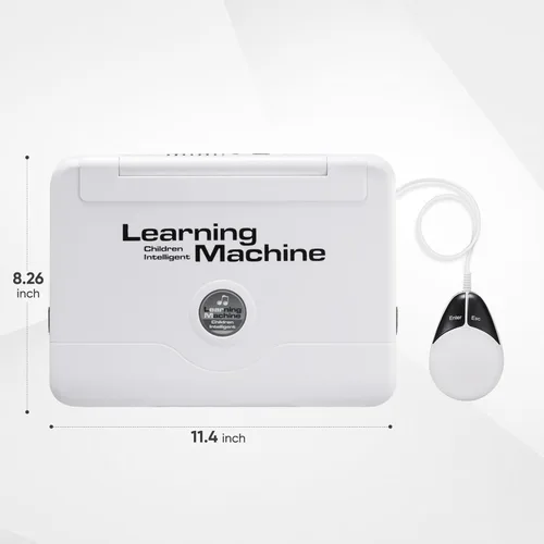 Miniatura 2 de LESHITIAN Laptop para Niños - 80 Modos de Aprendizaje para Aprender Alfabeto, Palabras, Matemáticas, Jugar Juegos y Música - Juguete para Niños