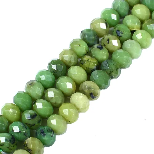 Miniatura 15 de 7 chakras piedras preciosas de 0.236 in de piedras preciosas facetadas Rondelle sueltas cuentas para hacer joyas DIY cuentas de 16 pulgadas