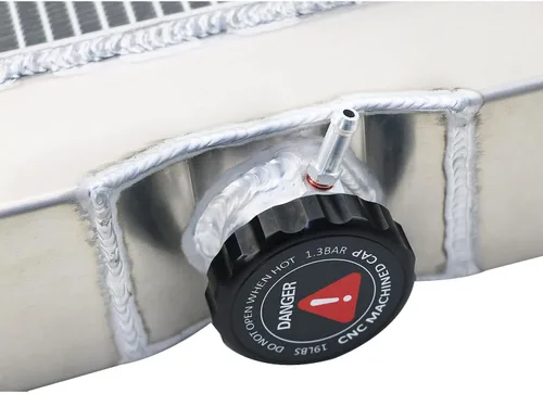 Miniatura 8 de Radiador de aluminio de 4 filas para Ford 1970-73 Maverick 1967-1970 Mustang 1971-1972 Mercury Comet 3.3L 4.1L 2.8L L6 Base de gas Grande 1968 1969