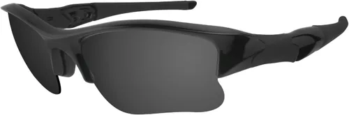 Miniatura 2 de Dynamix Lentes de repuesto polarizadas para Oakley Flak Jacket XLJ Fácil de instalar Ajuste perfecto Negro sólido