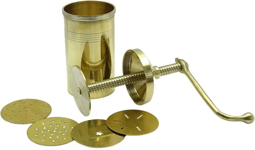 Miniatura 4 de Sev Sancha para bocado indio/Murukku/fabricante de fideos con 4 plantillas de disco diferentes