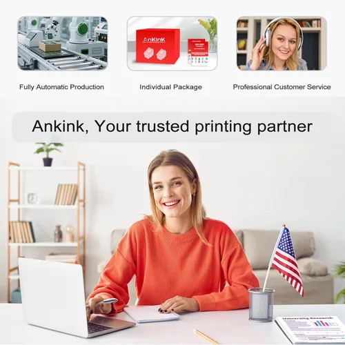 Miniatura 7 de Ankink 245XL 246XL - Paquete de 3 cartuchos de tinta de repuesto compatibles para Canon PG 245 CL 246 XL PG245XL color negro para MX490 TR4520