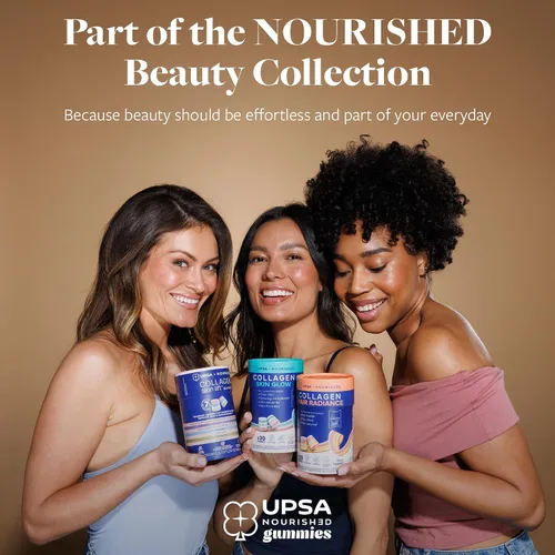 Miniatura 8 de Upsa Nourished Collagen Skin Glow 30 unidades - Complejo Ovoderm® de membrana de huevo con vitamina C, niacinamida y zinc - para piel elástica