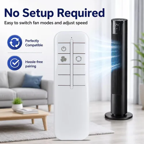 Miniatura 5 de ZWP Mando a Distancia de Repuesto para Ventilador de Torre Honeywell HYF260W HYF260B HYF290B Series HYF260BC HYF290BC HYF290BCM1 HYF260 HYF290