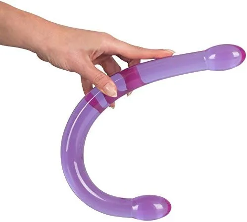 Miniatura 2 de Doble Problema Flexible Doble Extremo Inserción Varilla Masajeador Juguete para Hombres y Mujeres Sat1sfaction Store 17604