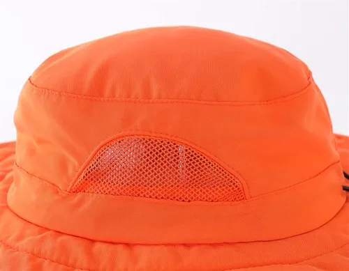 Miniatura 11 de Connectyle Sombrero de sol para niños y niñas, sombrero de pescador de ala ancha UPF 50+, sombrero de protección solar, sombrero transpirable