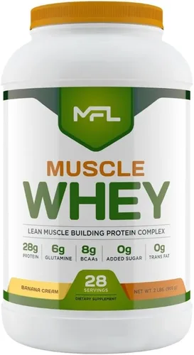 Miniatura 11 de MFL Muscle Whey Protein l 0.99 oz de Proteína l 0.28 oz BCAA l Keto Friendly l Keto l Bajo en carbohidratos l 2 libras (Chocolate Lava)
