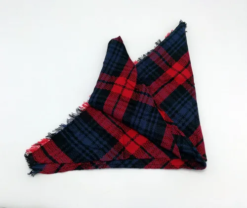 Miniatura 72 de Wander Agio - Bufanda envolvente con diseño a cuadros o triangular para mujer, cálida y larga, de punto, sensación de cachemira, chal