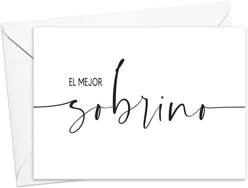 Miniatura 28 de Tarjeta de Anuncio de Embarazo en Español para Abuela, Nueva Tarjeta de Revelación de Bebé Bisabuela, Tarjeta para Abuela de Nieto y Nieta, Nueva