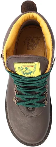 Miniatura 5 de Jim Green Botas Razorback para hombre, con cordones, resistentes al agua, de cuero de grano completo, botas de trabajo o senderismo