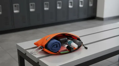 Miniatura 6 de GOX Bolsa de aseo pequeña para hombre, bolsa de cosméticos a granel, kit de dopp, bolsa de transporte con cremallera, organización, bolsa de nailon