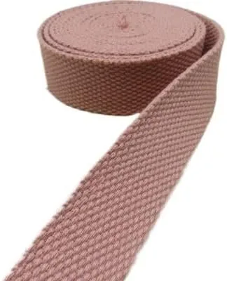 Miniatura 12 de Cinta de lona de algodón para bolso, 16.4 ft, 1.260 in, correa de algodón pesado Novedad (color : rojo)