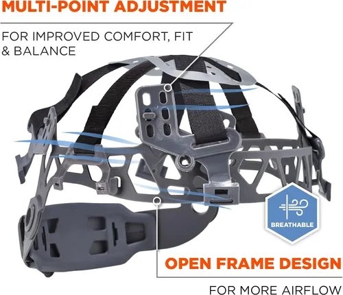 Miniatura 7 de Ergodyne Skullerz 8975 - Casco de seguridad Clase C, color blanco
