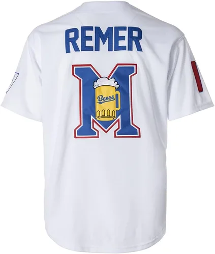 Miniatura 10 de Camiseta de béisbol con costuras Doug Remer Beers Joe Cooper 44# 17#, para hombre, tallas S-3XL