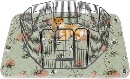 Miniatura 29 de IEUUMLER EU007 - Almohadillas lavables para perros, paquete de 2, antideslizantes e impermeables, reutilizables, para entrenamiento de cachorros