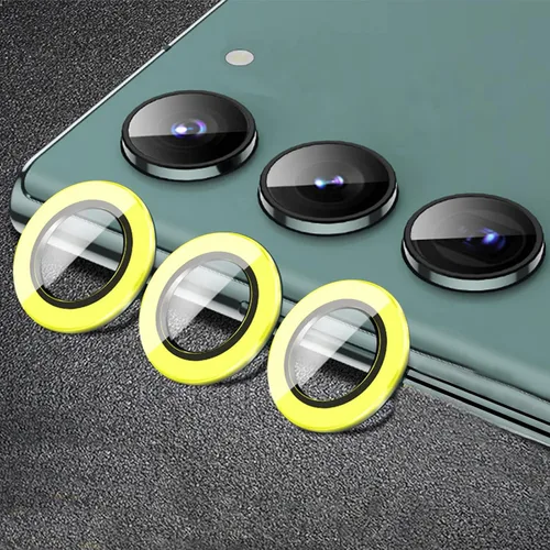 Miniatura 49 de Compatible con iPhone 11 Pro/11Pro Max/12 Pro Luminous Camera Lens Protector Ultra Thin Película de vidrio templado Protector de pantalla de cámara