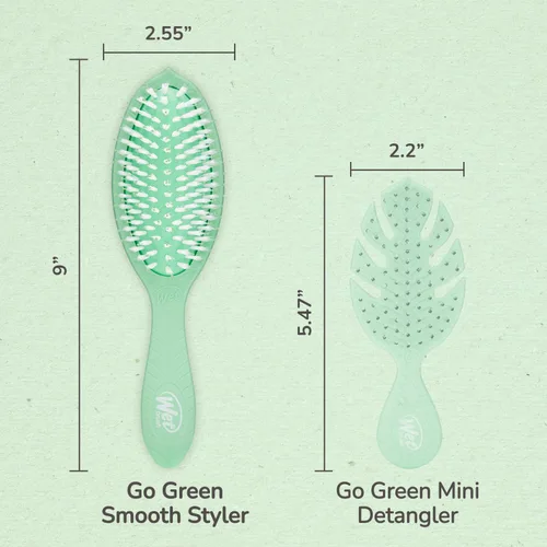 Miniatura 7 de Go Green Treatment & Shine - Cepillo para cabello húmedo.
