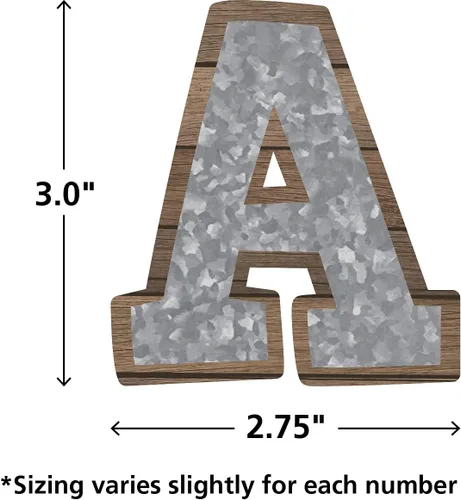 Miniatura 3 de Teacher Created Resources Home Sweet Classroom Bold Block Letras magnéticas de 3 pulgadas (TCR77011)