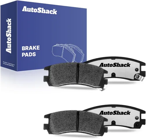 AutoShack - Juego de pastillas de freno traseras de cerámica para el lado del conductor y del pasajero para Buick Rendezvous LaCrosse Regal Saturn