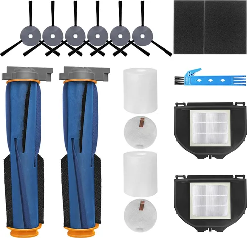 Miniatura 12 de Piezas de repuesto para Shark IQ R101AE RV1001AE IQ R101 RV1001 RV1005AE RV1010AE RV1012AE RV2001AE Robot Aspirador, Kit de accesorios Cepillo F