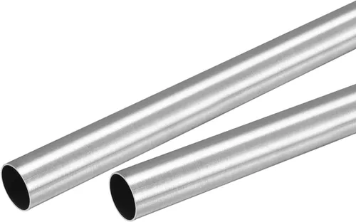 Miniatura 17 de uxcell Tubo redondo de acero inoxidable 304 0.512 in OD 0.020 in espesor de pared 9.843 in longitud 2 piezas