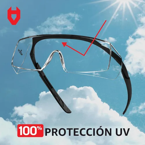 Miniatura 8 de NoCry Gafas de Seguridad Antivaho que se Ajustan Sobre Gafas con Lente Resistente a los Arañazos — Certificadas ANSI Z87 y OSHA, Gafas de Seguridad